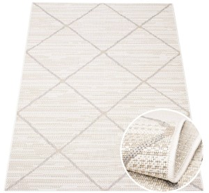 Dywan sznurkowy Paloma 04 beżowy geometryczny boho