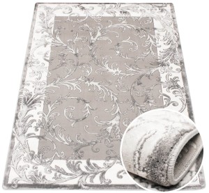 Dywan Galya ornament glamour 18 szary