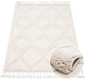 Dywan Boho Berber 05 kremowy