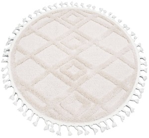 Dywan Shaggy Boho Beżowy / Kremowy Berber 02